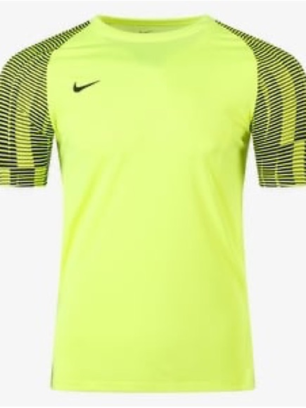 Brand New Nike Youth Neon Yellow Short-Sleeve Training Shirt